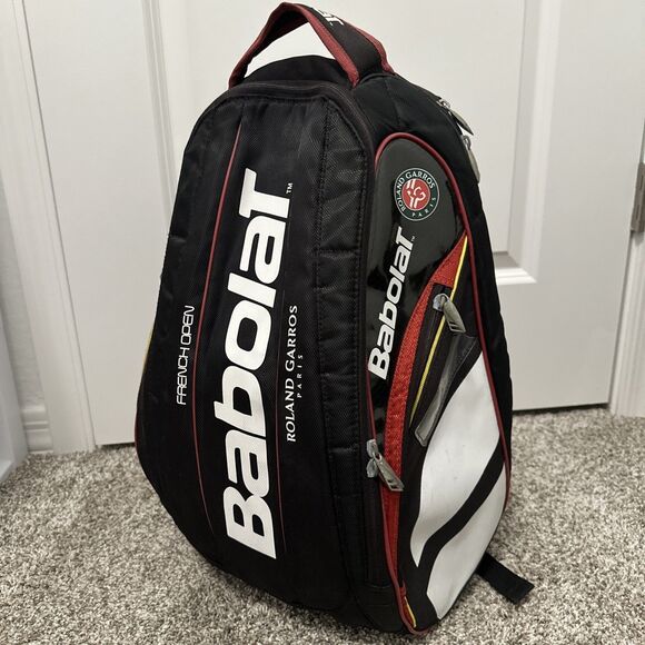 Babolat French Open Paris Roland Garros Tennis Racquet Backpack Travel Bag Case - Picture 1 of 9
